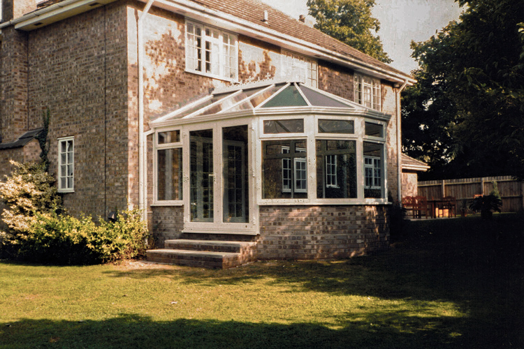 White PVCu 5 Bay Victorian Conservatory